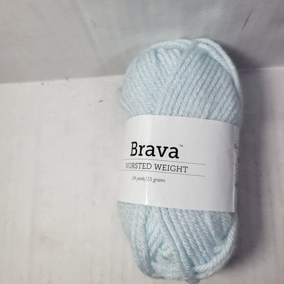 Lot of 10 Mini Skeins Knit Picks Brava Blue & Green Worsted Weight Yarn - Picture 2 of 16